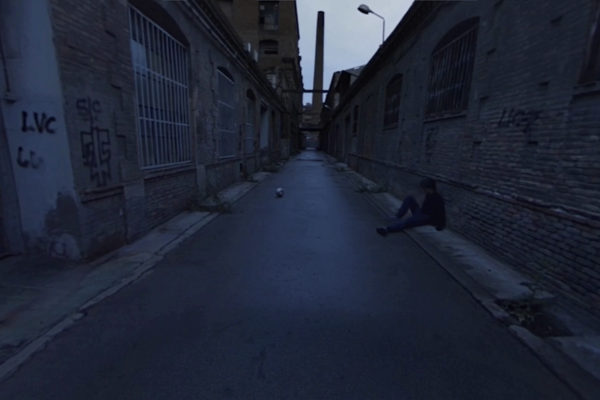 Still from the 2D film Dan Finding Escape