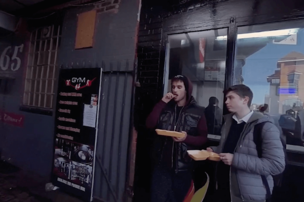 Still from the 2D film Joe with Friends