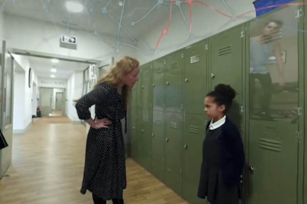 Still from the 2D film Style A – School