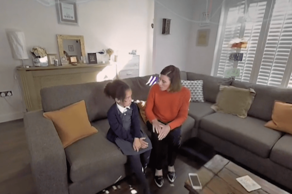 Still from the 2D film Therapeutic Approach – At Home
